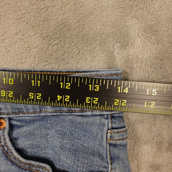 Levi’s Jeans Wedgie Skinny Distressed High-Rise Jean Women’s Size 29 Blue - Picture 7 of 14